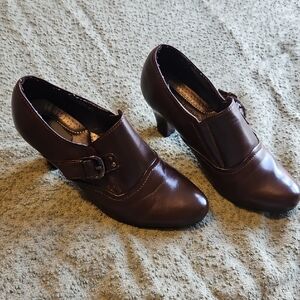 Pierre Dumas Dark Brown Heeled Boots